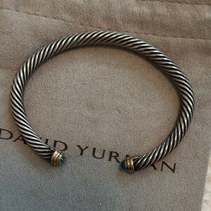 David Yurman Topaz Cuff Bracelet